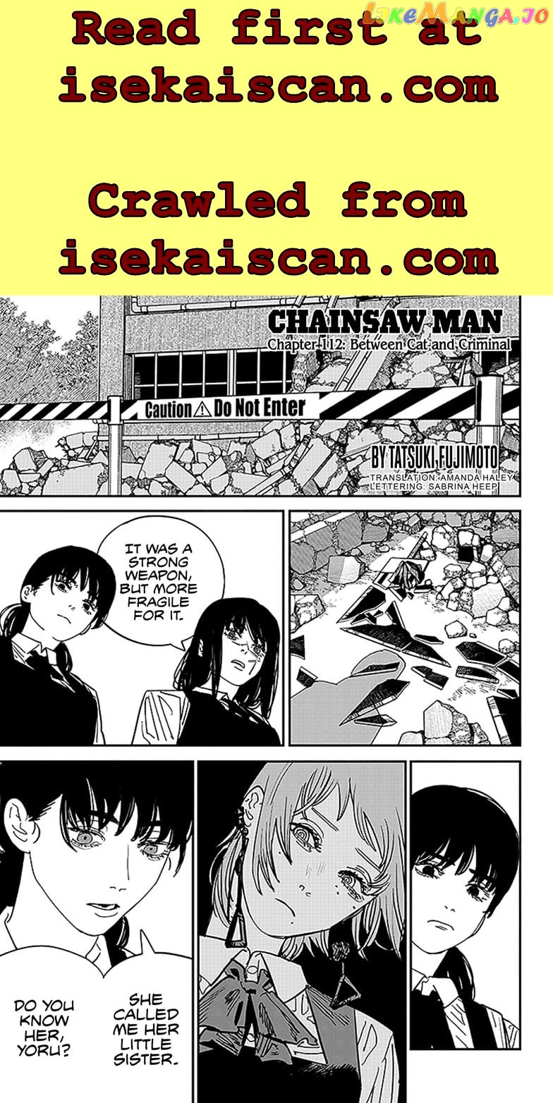 Chainsaw Man, Chapter 112 image 01
